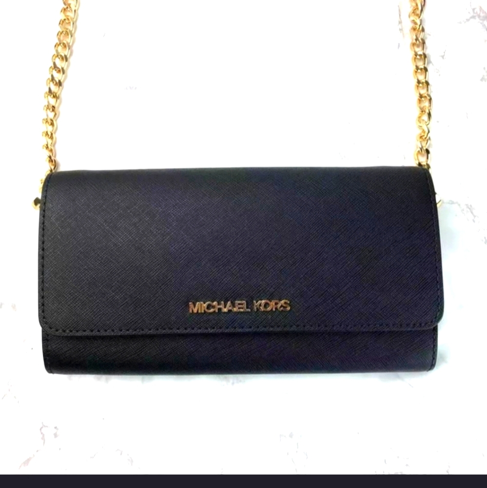 Michael Kors Jet Set Wallet on a Chain